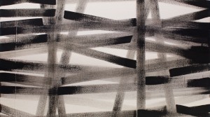 Bernhard Paul, modus 01, 2014, Acryl auf Leinwand, 105 x 105 cm